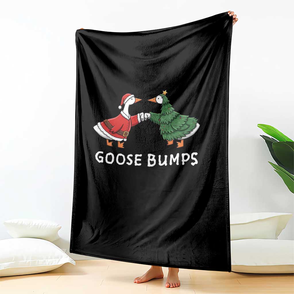 Christmas Goose Bumps Holiday Season Throw Blanket - Wonder Print Shop