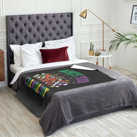 Mardi Gras Crawfish Throw Blanket Who Is Your Crawdaddy