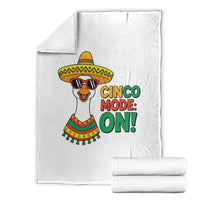 Cinco Mode On Throw Blanket Silly Goose Cinco De Mayo Fiesta