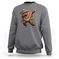 Funny Bigfoot Dabbing Cinco De Mayo Fiesta Sweatshirt