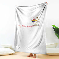 Silly Goose LGBTQ Pride Throw Blanket Off To Be Proud
