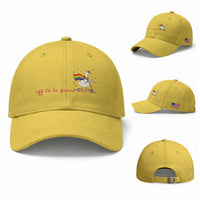 Silly Goose LGBTQ Pride Baseball Cap Off To Be Proud