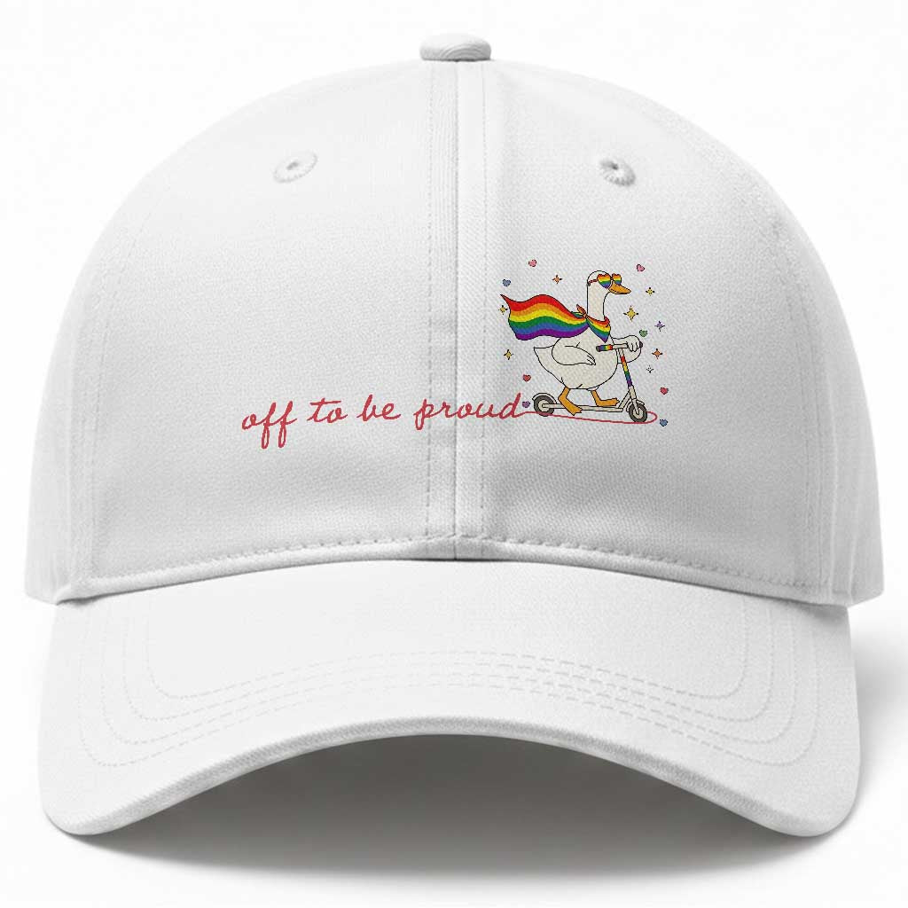 Silly Goose LGBTQ Pride Baseball Cap Off To Be Proud
