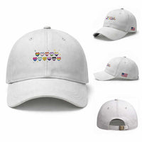 You Are Safe With Me Baseball Cap LGBTQ Support Rainbow Flags Ally