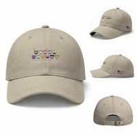 You Are Safe With Me Baseball Cap LGBTQ Support Rainbow Flags Ally