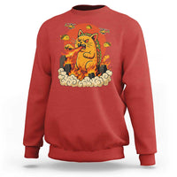 Tacocat Monster Sweatshirt Funny Cats Taco Lovers - Wonder Print Shop