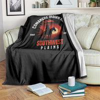 Comanche Native American Indian Chief Respect Throw Blanket - Wonder Print Shop