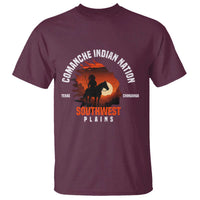 Comanche Native American Indian Chief Respect T Shirt - Wonder Print Shop
