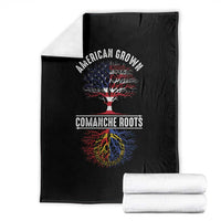 Distressed Tree Throw Blanket American Grown with Comanche Roots - Wonder Print Shop