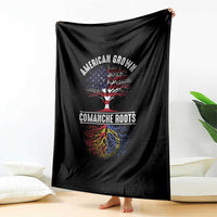 Distressed Tree Throw Blanket American Grown with Comanche Roots - Wonder Print Shop
