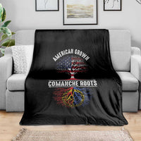 Distressed Tree Throw Blanket American Grown with Comanche Roots - Wonder Print Shop