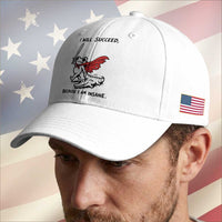 I Will Succeed Because I Am Insane Baseball Cap Funny Frog Sarcastic Humor