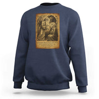 Virgin Mary Sweatshirt Angel Gabriel Luke 1:30 Christian - Wonder Print Shop