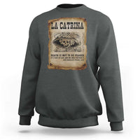 Day Of The Dead Sweatshirt La Calavera Garbancera - Wonder Print Shop