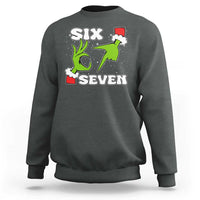 67 Six Seven Christmas Meme Sweatshirt Funny Elf Hands - Wonder Print Shop
