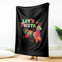 Funny Pinata Mexican Throw Blanket Let Us Fiesta - Wonder Print Shop