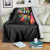 Funny Pinata Mexican Throw Blanket Let Us Fiesta - Wonder Print Shop