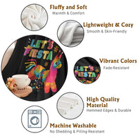 Funny Pinata Mexican Throw Blanket Let Us Fiesta - Wonder Print Shop