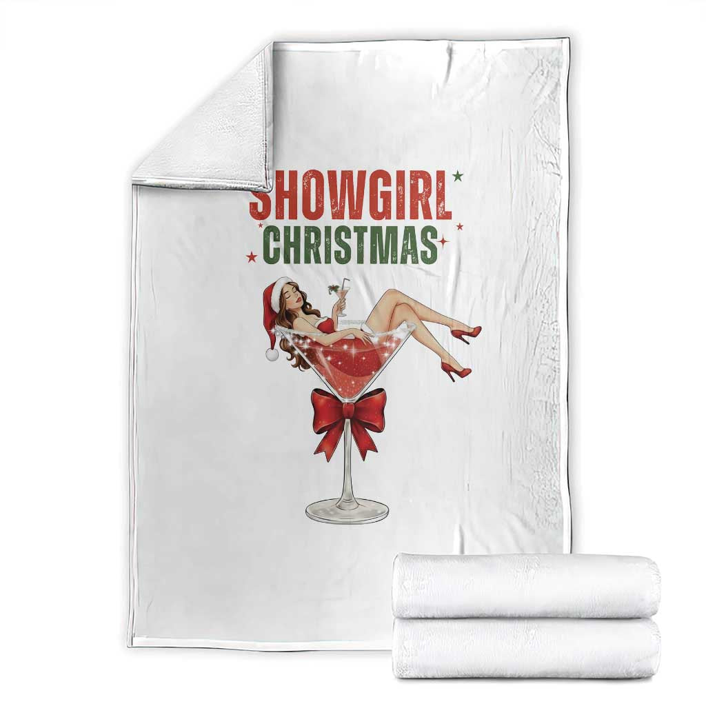 Santa Girls Christmas Throw Blanket - Wonder Print Shop