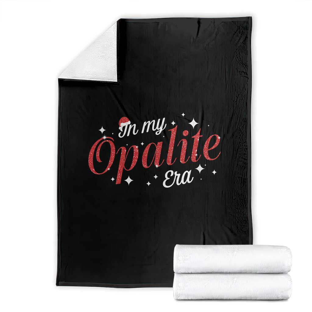 Santa Opalite Christmas Throw Blanket - Wonder Print Shop