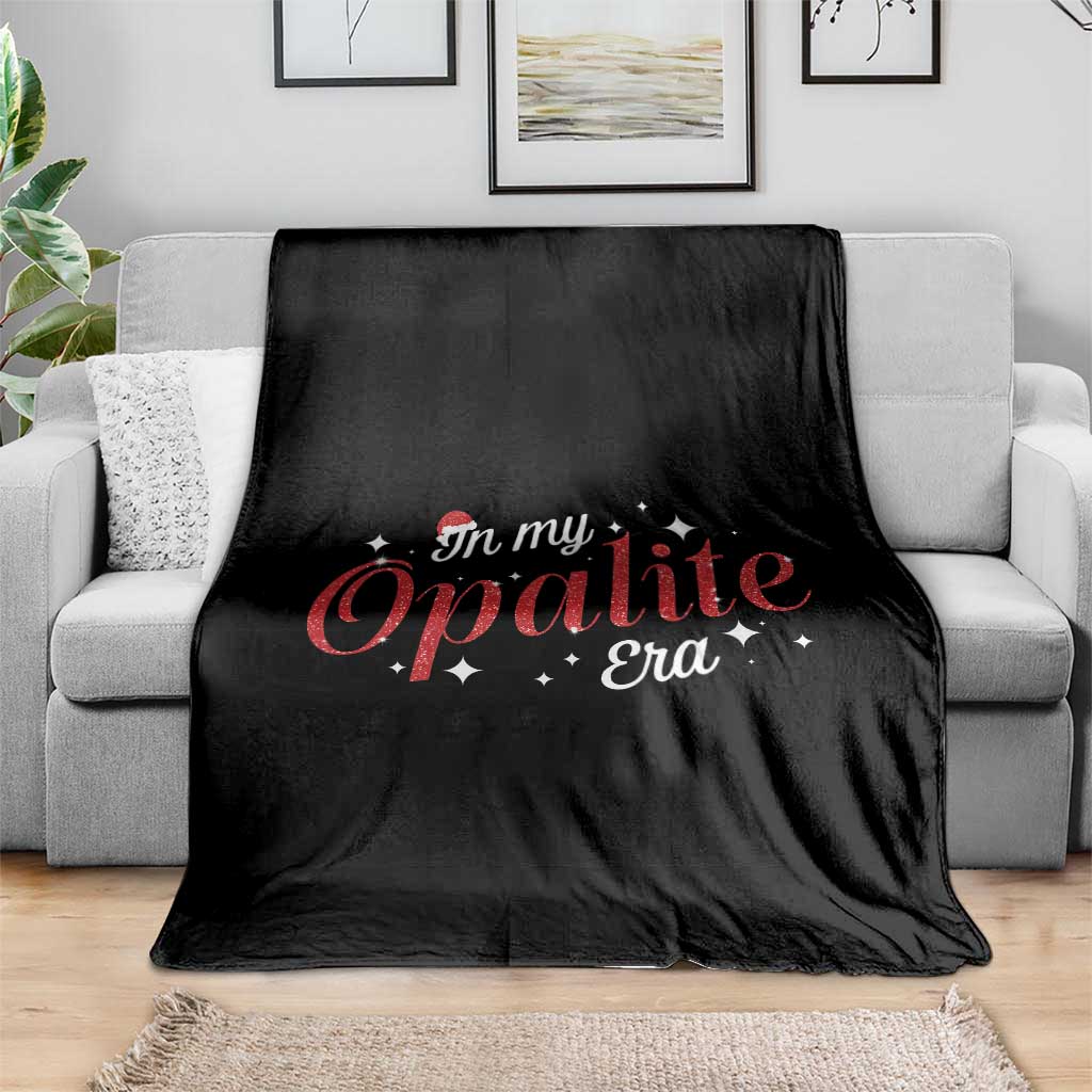 Santa Opalite Christmas Throw Blanket - Wonder Print Shop
