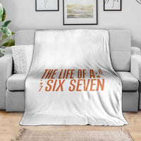 67 Six Seven Meme Throw Blanket - Wonder Print Shop