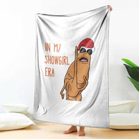Marcus The Worm Christmas Meme Throw Blanket In My Costume Era - Wonder Print Shop