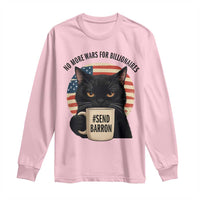 Send Barron Meme Long Sleeve Shirt Funny Cat Sarcastic Political