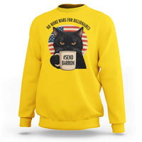 Send Barron Meme Sweatshirt Funny Cat Sarcastic Political