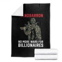 Send Barron Throw Blanket No More Wars For Billionaires