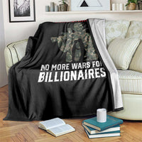 Send Barron Throw Blanket No More Wars For Billionaires
