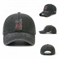 Draft Barron Washed Cotton Baseball Cap Anti War Send Barron Viral Internet Meme