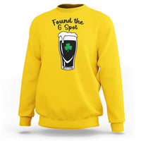 Funny St Patrick’s Day Beer Sweatshirt Found The G Spot