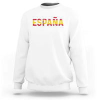 Spain Spanish Flag Espana Pride Sweatshirt
