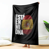 It's in My DNA Espana Spain Spanish Flag Pride Throw Blanket
