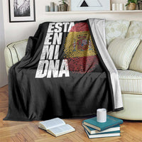 It's in My DNA Espana Spain Spanish Flag Pride Throw Blanket