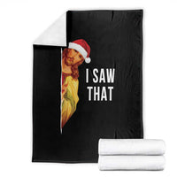 Jesus Christmas Meme Throw Blanket I Saw That - Wonder Print Shop