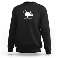 Diva Down Silly Goose Sweatshirt Funny Sarcastic Animal Meme