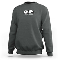 Diva Down Sweatshirt Funny Lazy Panda Meme