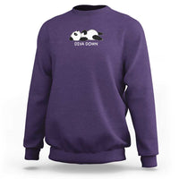 Diva Down Sweatshirt Funny Lazy Panda Meme