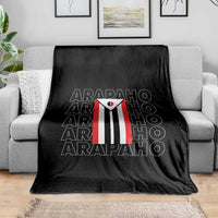Arapaho Nation Flag Symbol Throw Blanket