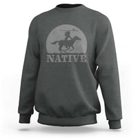 Northwest Native American Knight Pride Mountain Warrior Sweatshirt