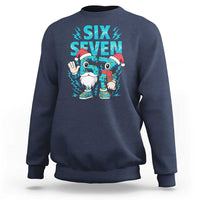 67 Six Seven Christmas Sweatshirt Funny Italian Brainrot Meme - Wonder Print Shop