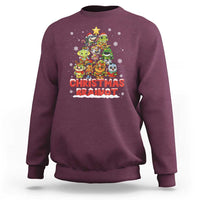 Italian Brainrot Christmas Tree Meme Sweatshirt - Wonder Print Shop