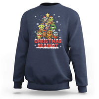Italian Brainrot Christmas Tree Meme Sweatshirt - Wonder Print Shop