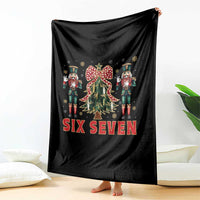 67 Six Seven Nutcracker Christmas Meme Throw Blanket - Wonder Print Shop