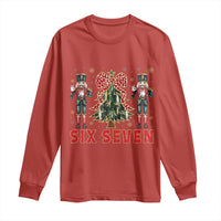 67 Six Seven Nutcracker Christmas Meme Long Sleeve Shirt - Wonder Print Shop