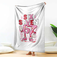 67 Valentines Throw Blanket Funny Six Seven Brainrot Meme