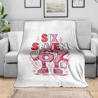 67 Valentines Throw Blanket Funny Six Seven Brainrot Meme