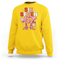67 Valentines Sweatshirt Funny Six Seven Brainrot Meme